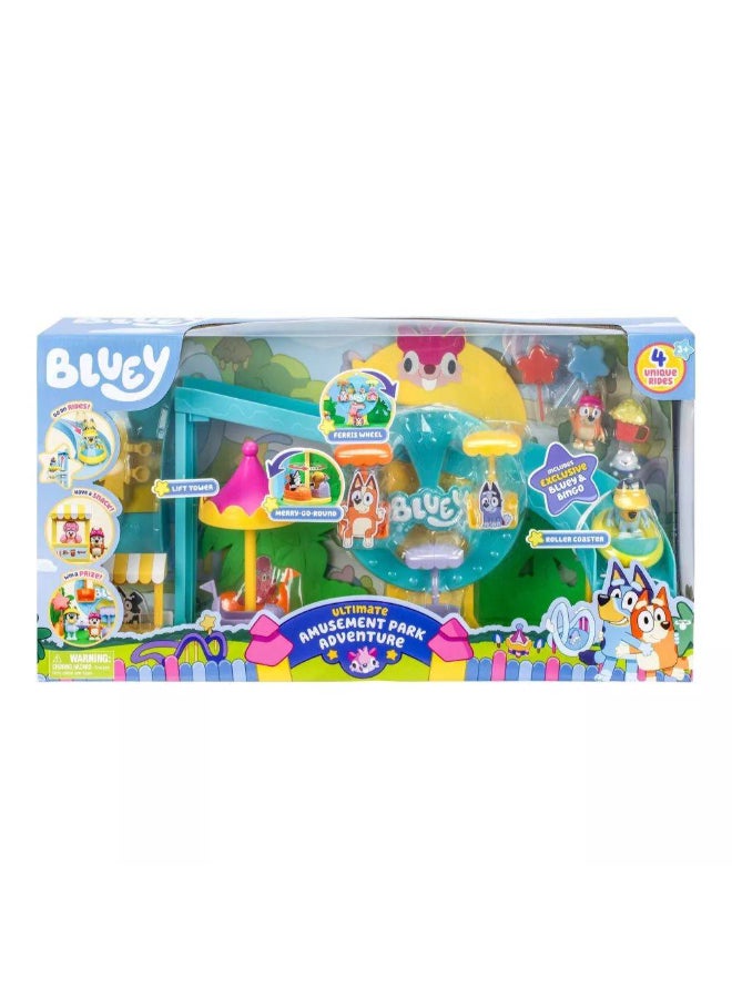 Bluey Ultimate Amusement Park Adventure Playset (9 Pieces) - Image 1